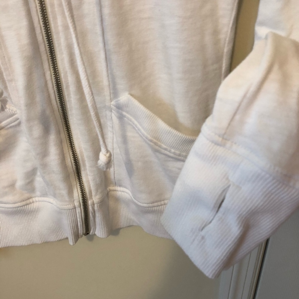 Gapfit Zip Up Sweatshirt Drawstring Neck - Picture 4 of 4